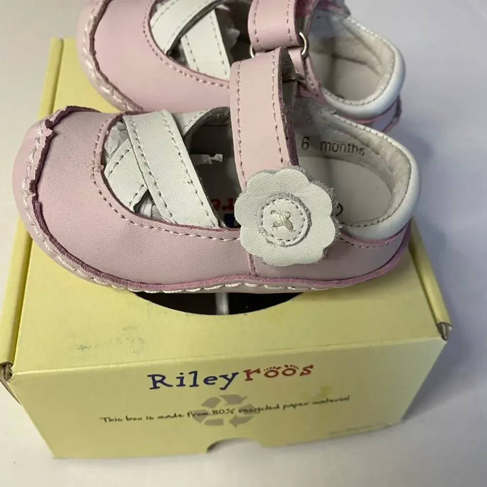 NIB Riley Roos Carley in blush 3-6 months